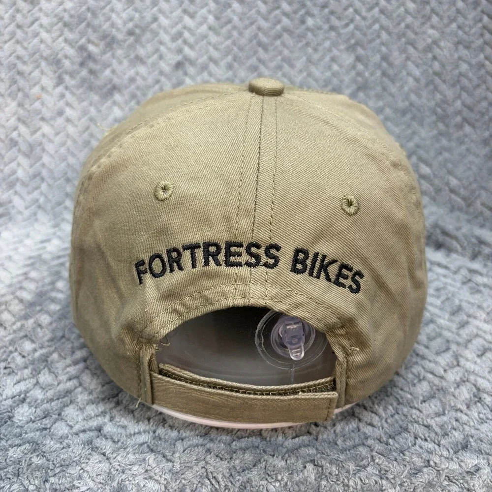 Outdoor Cap Fortress Bikes Hurleyville NY Hat Tan Khaki BCT-662 Adjustable